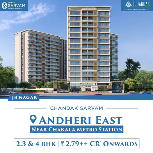 Chandak JB Nagar Andheri East 2 3 4 BHK Balcony Homes