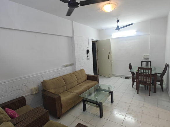 2 BHK fully furnished apartment for rent in Saranga Tower, 3rd Cross Lane, Lokhandwala, Andheri West